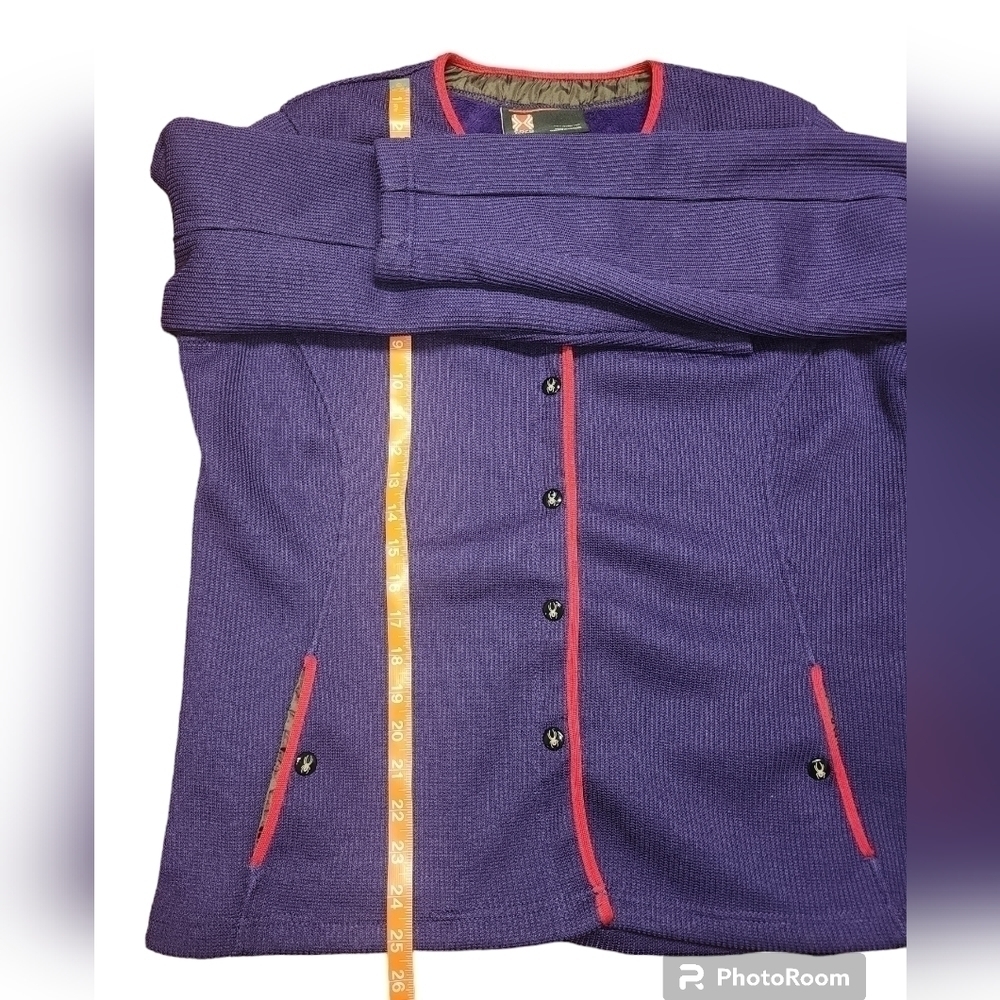 SPYDER Snap Button Core Sweater Jacket​ - Picture 11 of 11